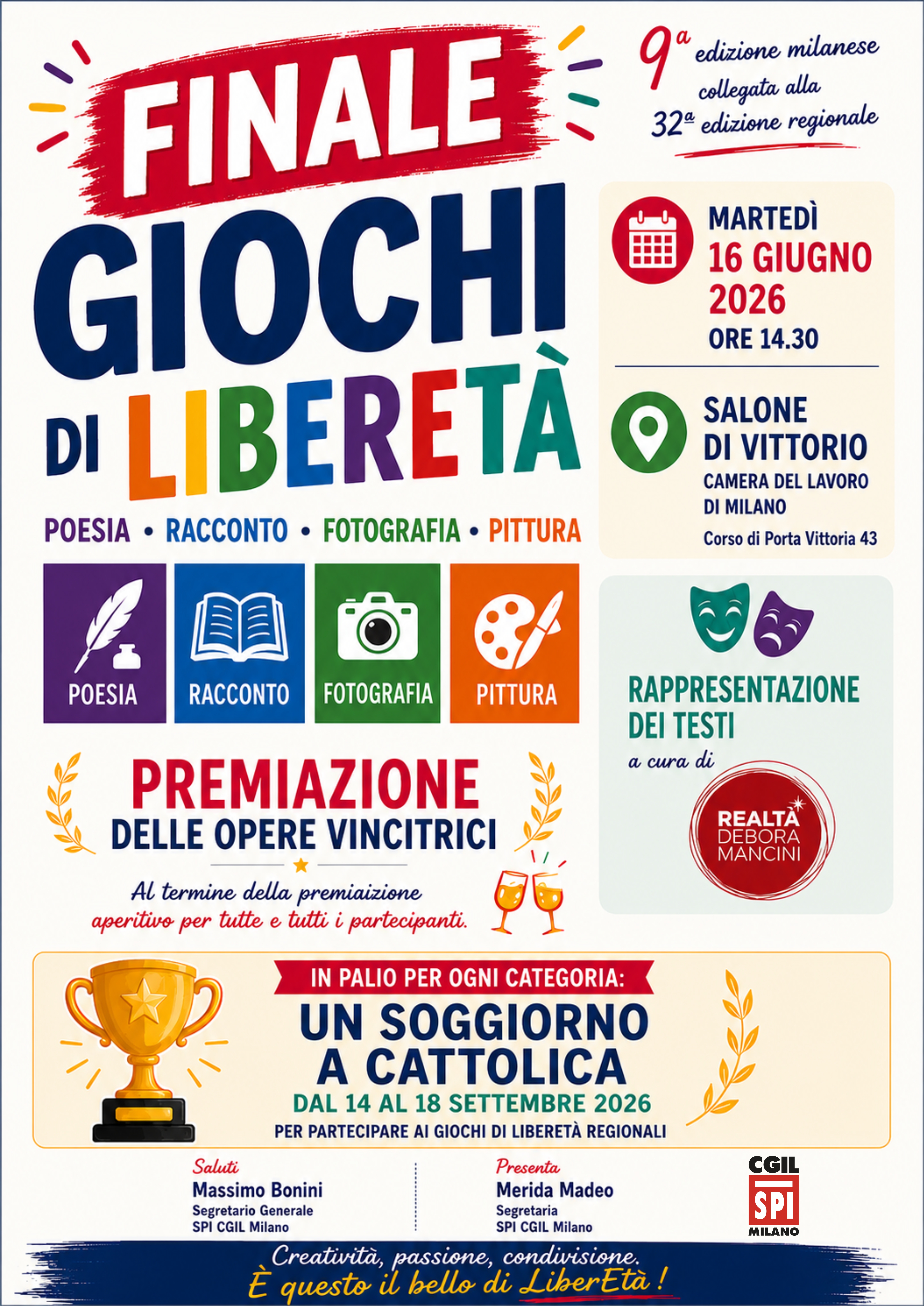 Finali LiberEtà 2026 Milano