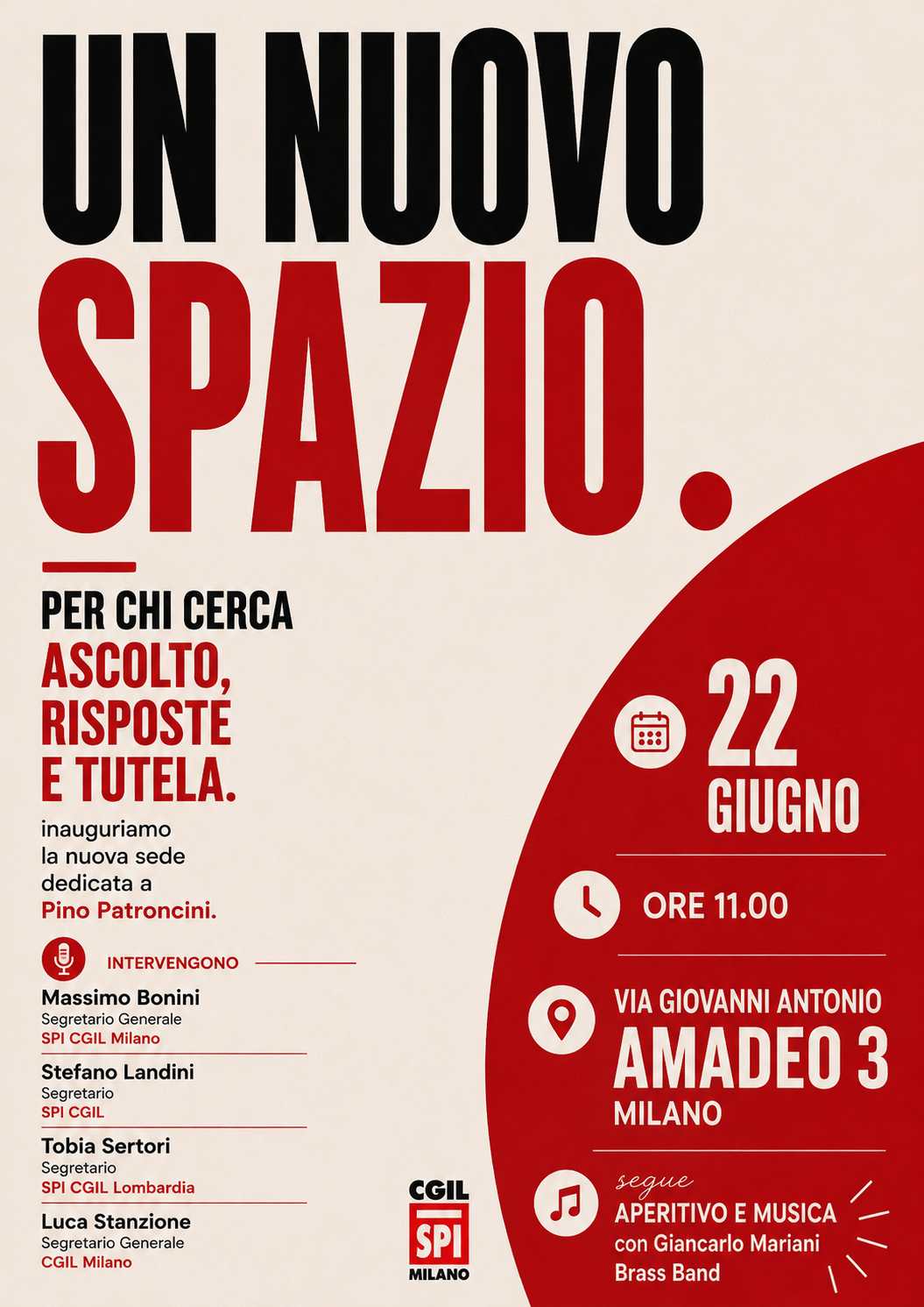 Un nuovo spazio. Per chi cerca ascolto, risposte e tutela.