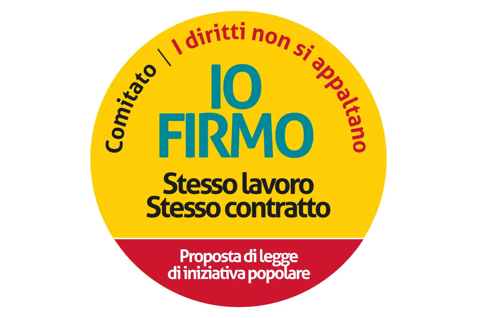 I Diritti non si Appaltano, proposta di Legge di iniziativa popolare